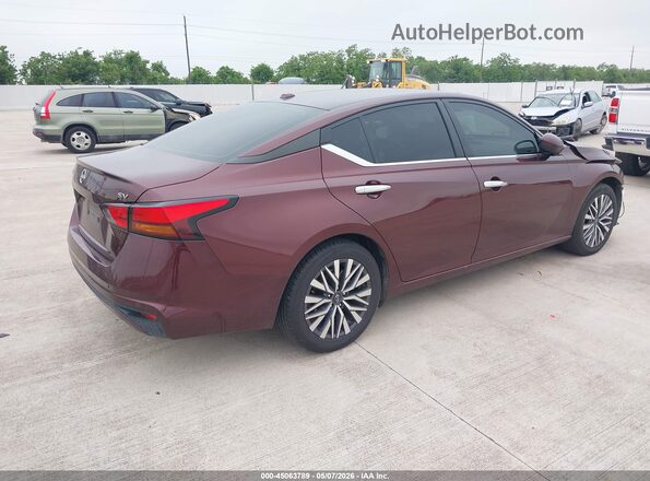 1N4BL4DV8PN375702 2023 NISSAN ALTIMA Бордовый Задняя правая четверть