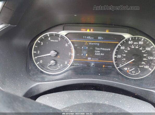 1N4BL4DVXMN344947 2021 NISSAN ALTIMA Silver Հետևի նստատեղերի տեսք