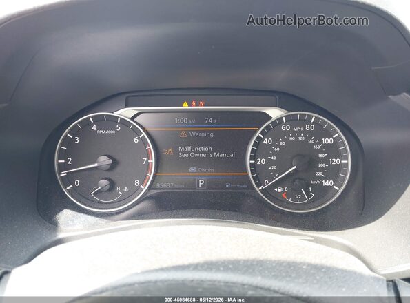 1N4BL4DW0KC132883 2019 NISSAN ALTIMA Red Rear seats view