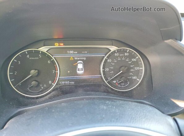 1N4BL4DW3MN373845 2021 NISSAN ALTIMA White Instrument cluster view