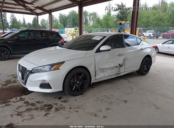1N4BL4DW3NN340880 2022 NISSAN ALTIMA White Առջևի ձախ երեք քառորդ տեսարան