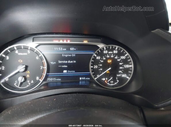1N4BL4DW3NN340880 2022 NISSAN ALTIMA White Հետևի նստատեղերի տեսք