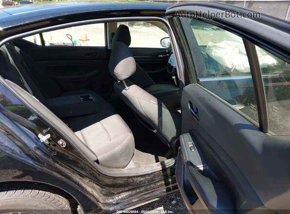 1N4BL4DW4SN327910 2025 NISSAN ALTIMA Black Vista de la etiqueta del VIN