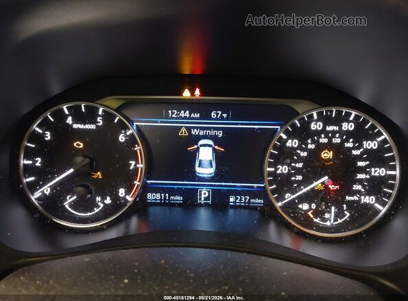 1N4BL4DW9MN408274 2021 NISSAN ALTIMA Gray Widok tylnych siedzeń