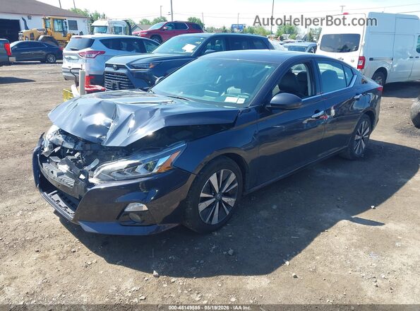 1N4BL4EV0LC161825 2020 NISSAN ALTIMA Black Առջևի ձախ երեք քառորդ տեսարան