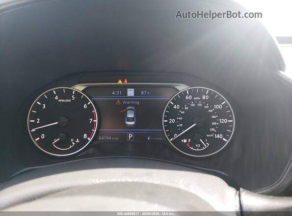 1N4BL4EV1LC101102 2020 NISSAN ALTIMA Black უკანა სავარძლების ხედი