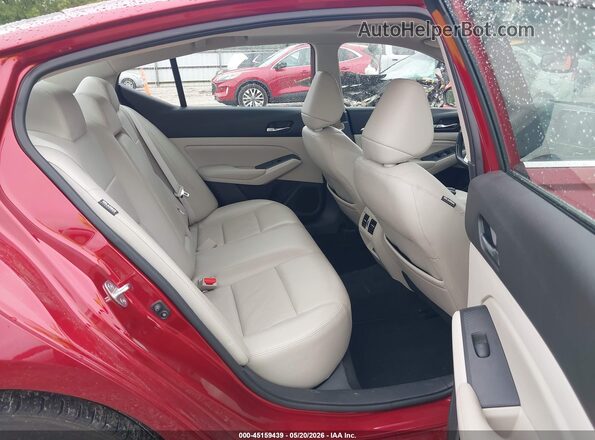 1N4BL4EV2KC106162 2019 NISSAN ALTIMA Red VIN sticker view