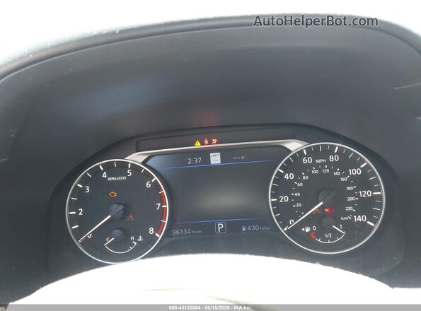 1N4BL4EV2KC203829 2019 NISSAN ALTIMA Серый Вид задних сидений