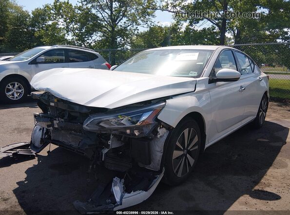 1N4BL4EV2MN418960 2021 NISSAN ALTIMA White Vista tres cuartos delantera izquierda