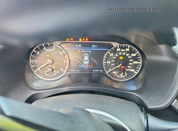 1N4BL4EV3PN334599 2023 NISSAN ALTIMA Red Widok zestawu wskaźników