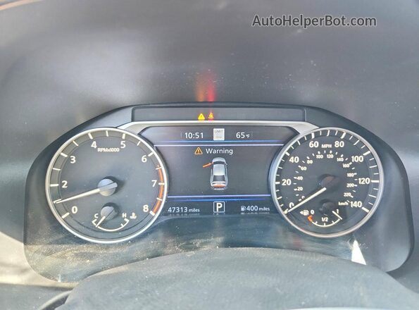 1N4BL4EV5LC177776 2020 NISSAN ALTIMA Black Вид щитка приладів