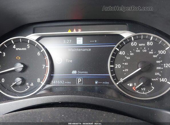 1N4BL4EV7LC153544 2020 NISSAN ALTIMA Silver Вид задніх сидінь