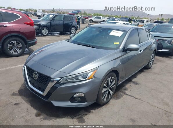 1N4BL4EV8KC153924 2019 NISSAN ALTIMA Gray Vista tres cuartos delantera izquierda