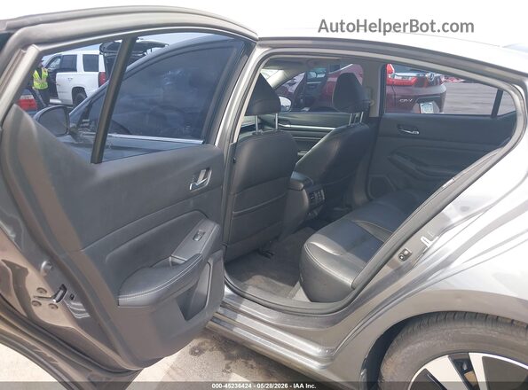 1N4BL4EV8KC153924 2019 NISSAN ALTIMA Gray Vista de la etiqueta del VIN