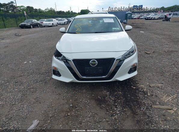 1N4BL4EW5KC152724 2019 NISSAN ALTIMA White Vista del cuadro de instrumentos