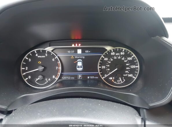 1N4BL4FV7KC105071 2019 NISSAN ALTIMA Black უკანა სავარძლების ხედი