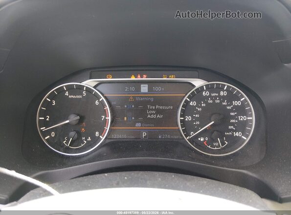 1N4BL4FVXKC107459 2019 NISSAN ALTIMA Red უკანა სავარძლების ხედი