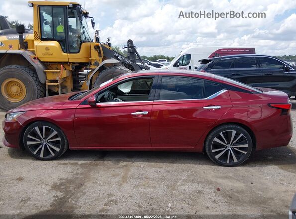 1N4BL4FVXKC107459 2019 NISSAN ALTIMA Red სალონის 360-გრადუსიანი ხედი