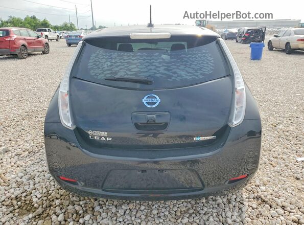 1N4BZ0CP1HC309273 2017 NISSAN LEAF Black Հետևի տեսք