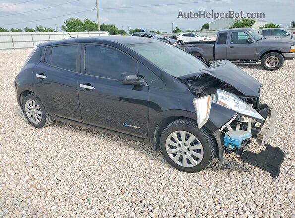 1N4BZ0CP1HC309273 2017 NISSAN LEAF Black Առջևի աջ