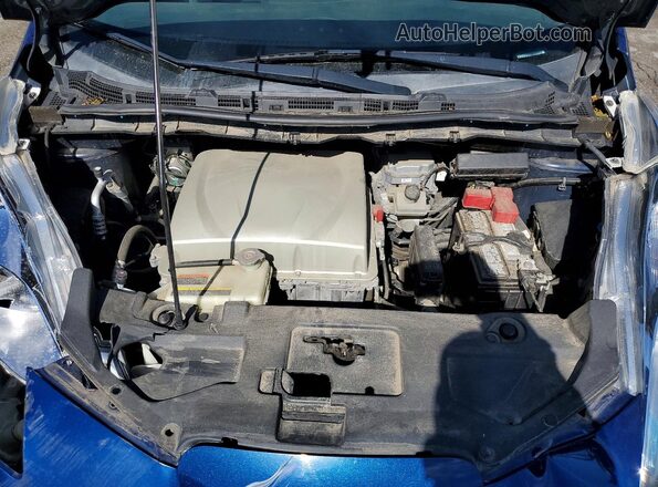 1N4BZ0CP1HC310701 2017 NISSAN LEAF Blue 