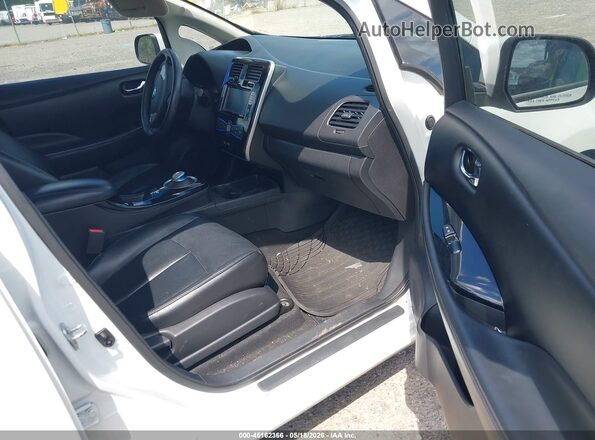 1N4BZ0CP2GC311886 2016 NISSAN LEAF White Vista interior delantera