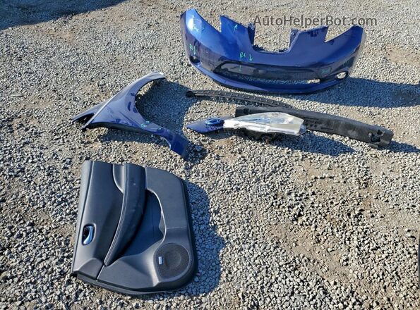 1N4BZ0CP2HC310898 2017 NISSAN LEAF Blue 