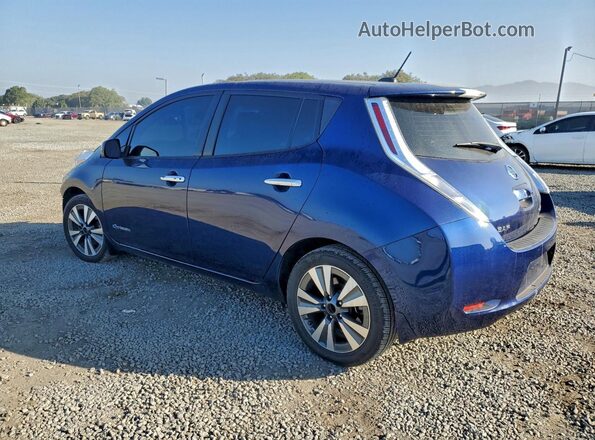1N4BZ0CP2HC310898 2017 NISSAN LEAF Blue 