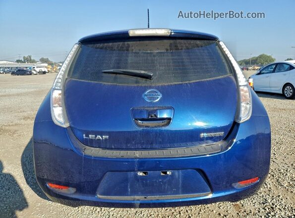 1N4BZ0CP2HC310898 2017 NISSAN LEAF Blue 