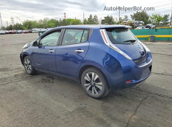 1N4BZ0CP5HC309051 2017 NISSAN LEAF Blue 