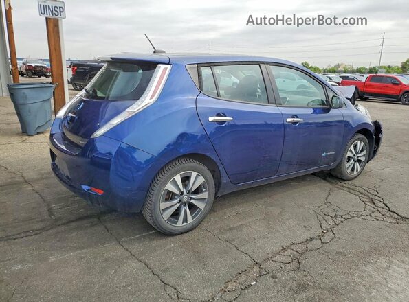 1N4BZ0CP5HC309051 2017 NISSAN LEAF Blue 