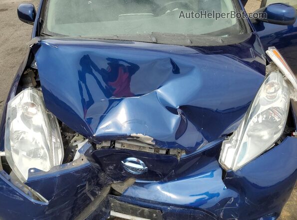 1N4BZ0CP5HC309051 2017 NISSAN LEAF Blue 