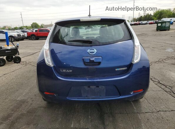 1N4BZ0CP5HC309051 2017 NISSAN LEAF Blue 