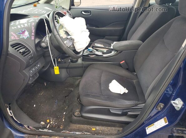 1N4BZ0CP6GC313897 2016 NISSAN LEAF Blue 