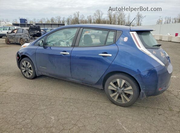 1N4BZ0CP6GC313897 2016 NISSAN LEAF Blue 
