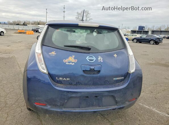 1N4BZ0CP6GC313897 2016 NISSAN LEAF Blue 