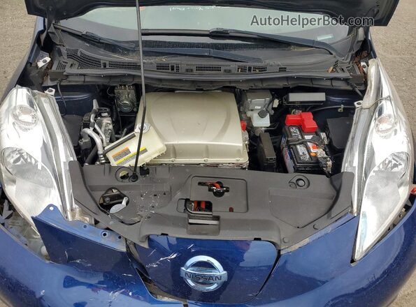 1N4BZ0CP6GC313897 2016 NISSAN LEAF Blue 