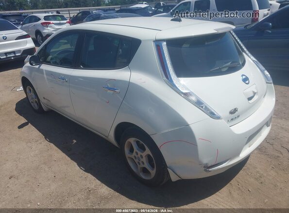 1N4BZ0CP6HC306496 2017 NISSAN LEAF White Задня ліва чверть