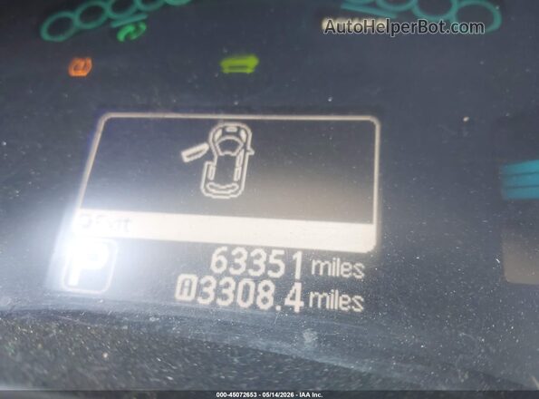 1N4BZ0CP6HC306496 2017 NISSAN LEAF White Вид щитка приладів