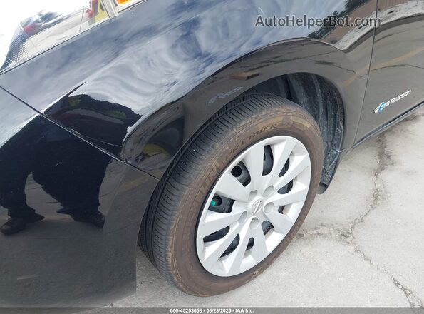1N4BZ0CP8HC304295 2017 NISSAN LEAF Black წინა ხედი