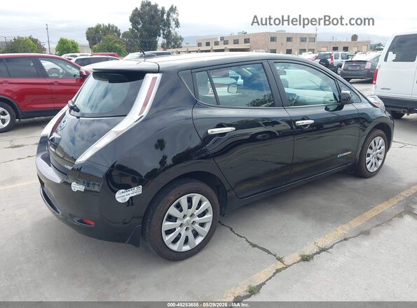 1N4BZ0CP8HC304295 2017 NISSAN LEAF Black უკანა მარჯვენა