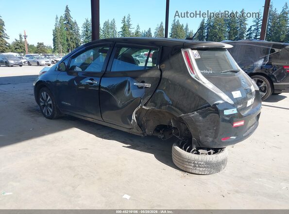 1N4BZ0CPXGC309366 2016 NISSAN LEAF Black Tył lewy