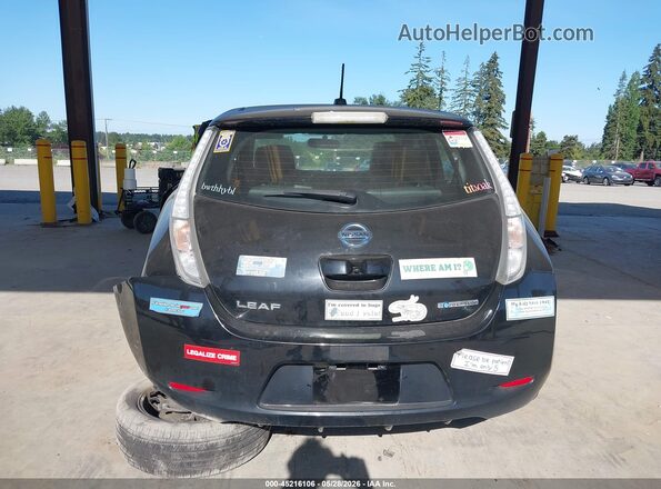 1N4BZ0CPXGC309366 2016 NISSAN LEAF Black 