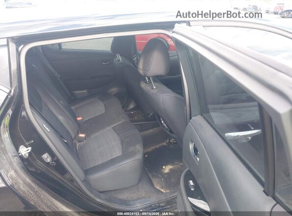 1N4BZ1CP4LC309217 2020 NISSAN LEAF Black VIN კოდის სტიკერის ხედი
