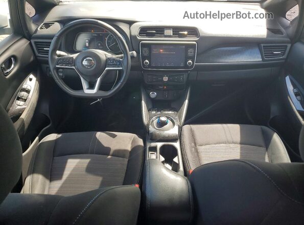 1N4BZ1CP7LC308661 2020 NISSAN LEAF Silver Vista del salpicadero