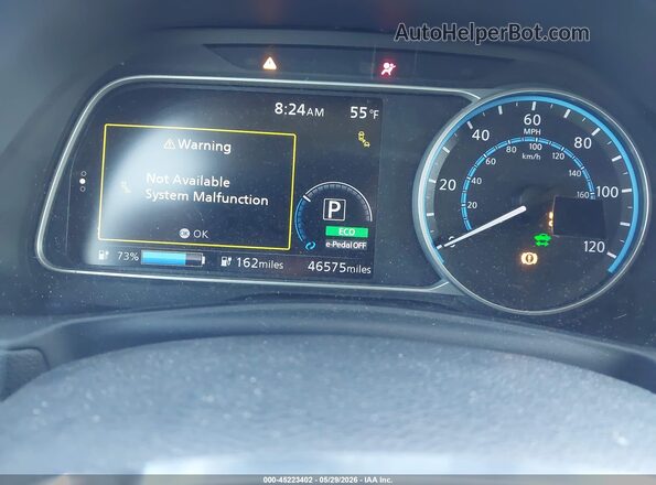 1N4BZ1CV0MC551504 2021 NISSAN LEAF Blue Vista de los asientos traseros