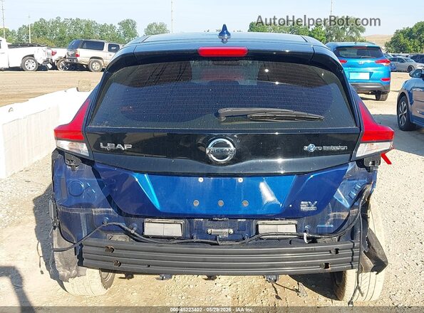 1N4BZ1CV0MC551504 2021 NISSAN LEAF Blue 