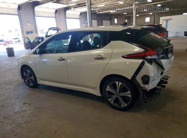 1N4BZ1DP9LC300317 2020 NISSAN LEAF White Rear left