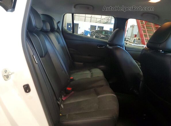 1N4BZ1DP9LC300317 2020 NISSAN LEAF White Rear interior view
