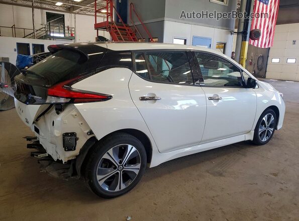 1N4BZ1DP9LC300317 2020 NISSAN LEAF White Rear right